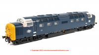 5532 Heljan Class 55 Deltic Diesel Locomotive in BR Blue with white cabs - unnumbered livery